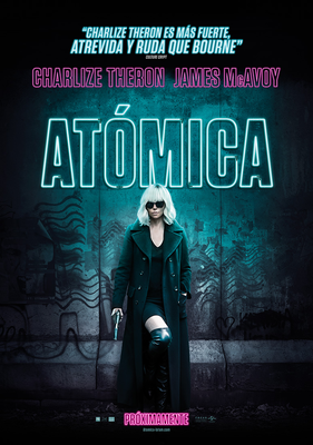 atomicaposter atomic blonde 2017 | reseña