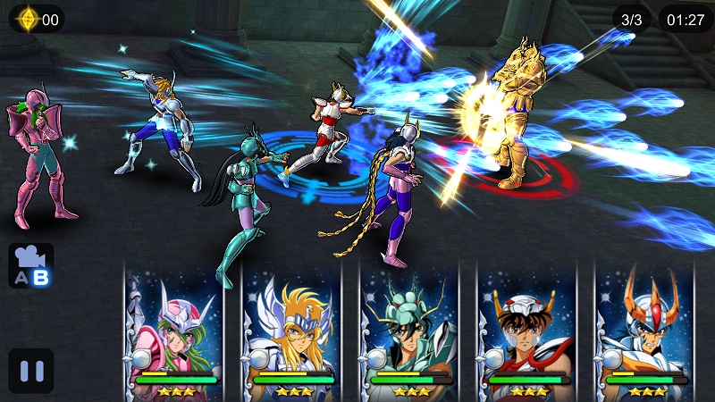Screenshot_01 saint seiya cosmo fantasy- bandai