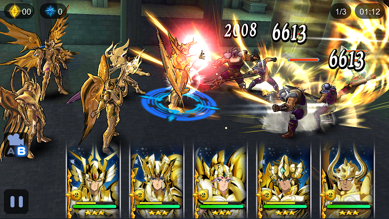 Screenshot_02 saint seiya cosmo fantasy- bandai