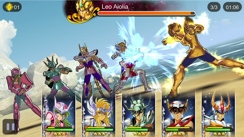 Screenshot_03 saint seiya cosmo fantasy- bandai
