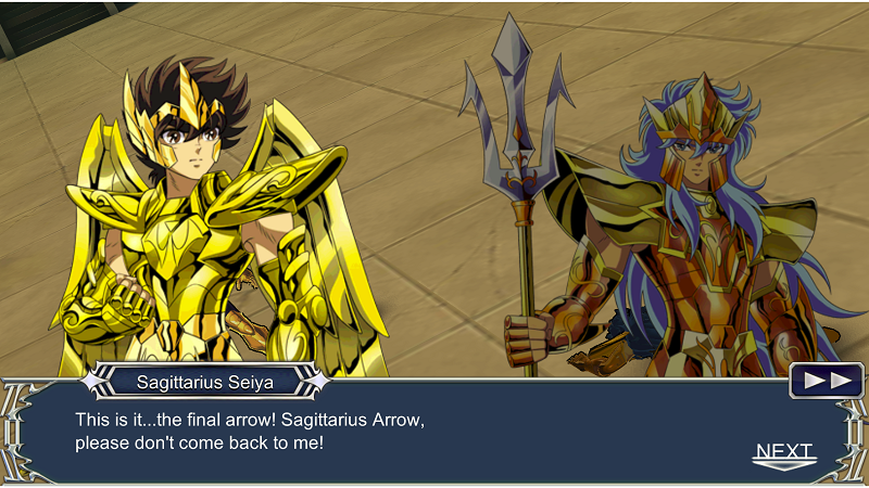 Screenshot_06 saint seiya cosmo fantasy- bandai